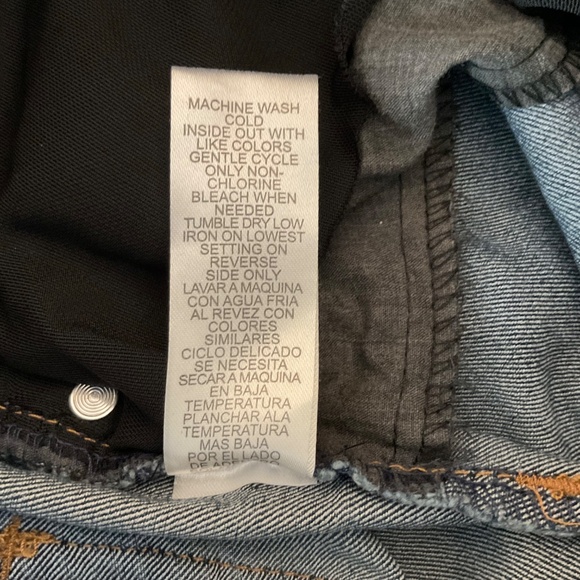 NWT Democracy Ab Technology Skinny Blue Jeans Sz 6 Mold and Hold Booty Lift - Picture 10 of 13